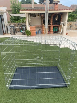 Transportín/jaula perros grandes