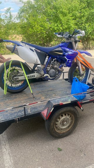 Yamaha WR 250f Enduro/Motocross Azul