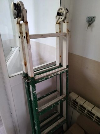 Escalera extensible aluminio