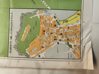 Mapa Gijón 1975