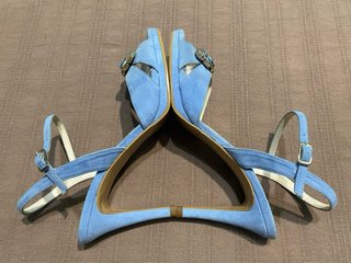 Lodi Zapato Fiesta Ante Azul Claro T40