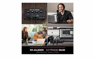 M-Audio M-Track Duo Interfaz Audio