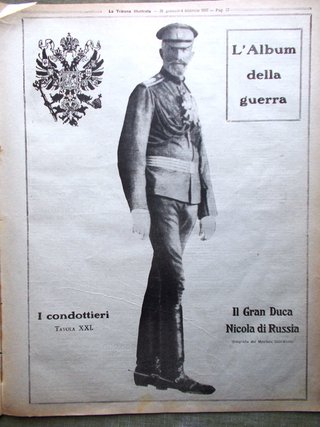 La Tribuna Illustrata 1917 n.4 WW1 Cengia Martini