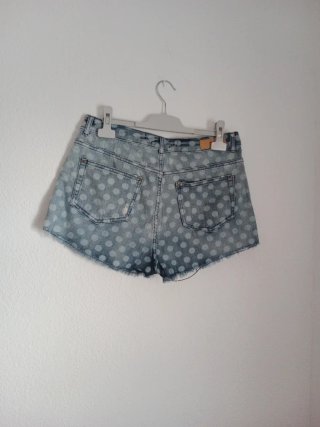 Vaqueros cortos lunares talla 40