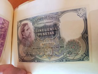 Album Billetes de Pesetas