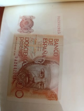 Album Billetes de Pesetas