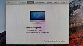 Apple iMac 21,5” mid 2011 i5 plata