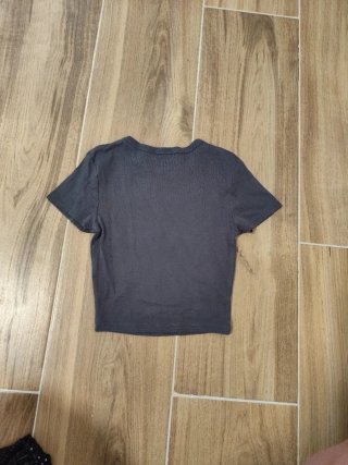 Camiseta gris Sweet Cherry Kisses Talla XS