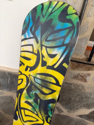 Tabla Snowboard Santa Cruz con fijaciones