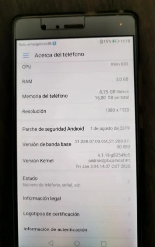 Lote 3 móviles Honor 8, 9 y P9 Lite