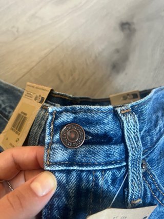 Falda Vaquera Levi's Larga Azul