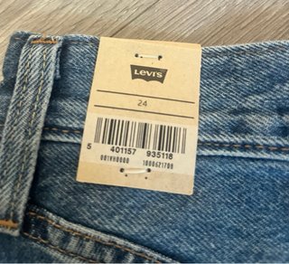 Falda Vaquera Levi's Larga Azul