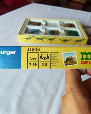Memory dei Dinosauri, Ravensburger vintage 1992