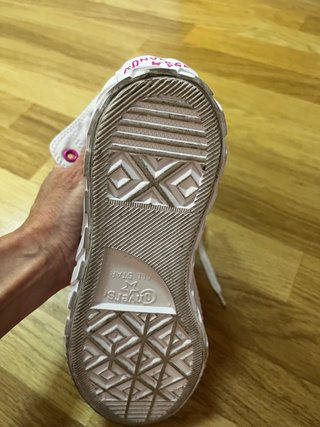 Converse All Star Plataforma Altas Blancas/Fucsia