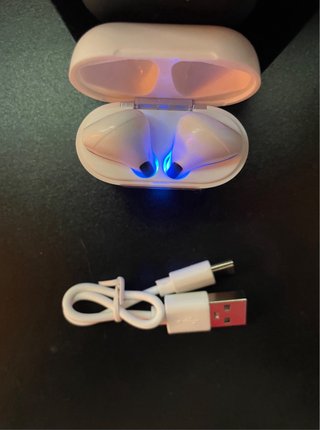 Cascos Inalámbricos Blancos Nuevos