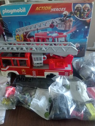 Camión Bomberos Playmobil City Action 9463