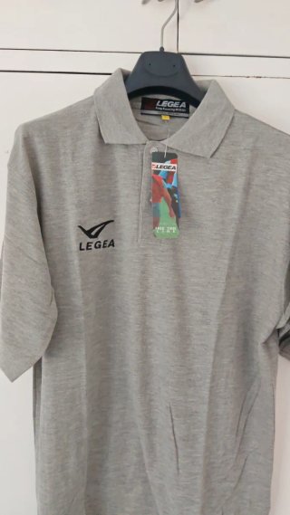 Polo Legea Grigio Uomo Taglia L