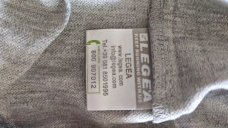 Polo Legea Grigio Uomo Taglia L