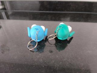 Llaveros de figuras 3D de R.E.P.O Beatriz