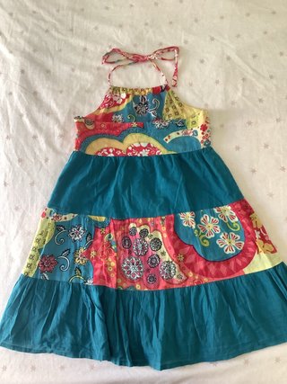 Vestido estampado Peace & Love talla 8 años