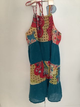 Vestido estampado Peace & Love talla 8 años