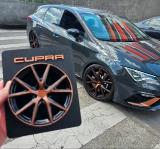 Cuadro llanta Seat Cupra