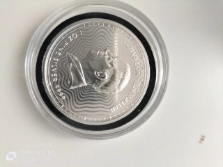 Moneda Plata 999 Onza Cronos