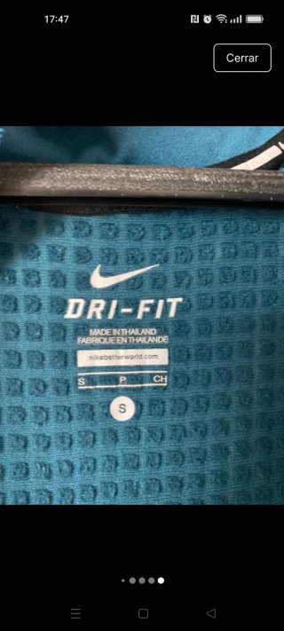 Chaqueta Nike Dri-Fit Azul