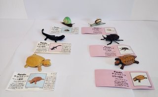 Furuta Kaiyodo Set 15 Miniature Animali w/leaflet