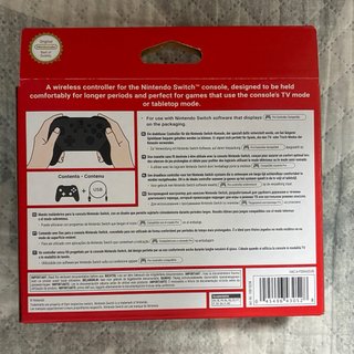 Nintendo Switch Pro Controller sin usar