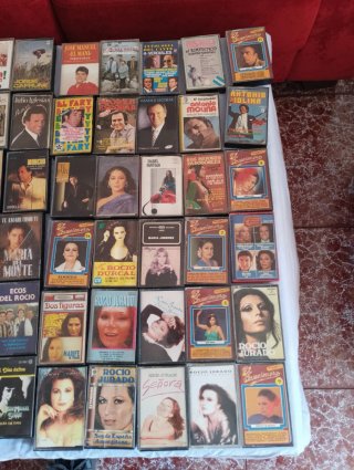 Collezione Nastri Cassetta Vintage Vari