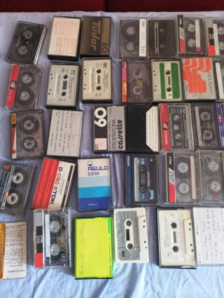 Collezione Nastri Cassetta Vintage Vari