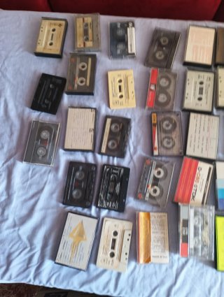 Collezione Nastri Cassetta Vintage Vari