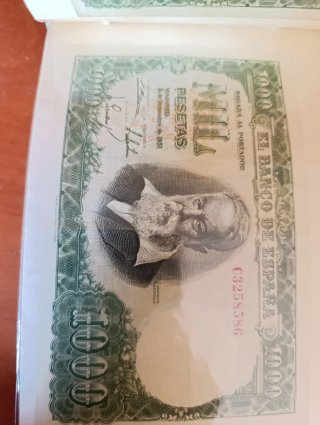 Album Billetes de Pesetas