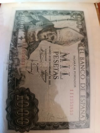 Album Billetes de Pesetas