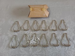 12 Ganchos para Cortina de Ducha Zara Home