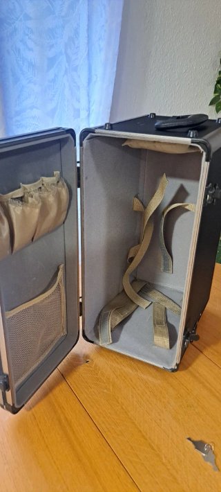 3 Valigie per il trasporto di microscopi 45x33x20
