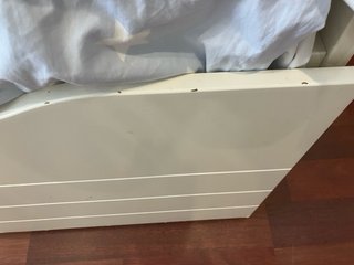 Cama nido IKEA Bygland + 2 colchones IKEA Morgedal