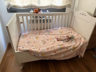 Cama infantil blanca