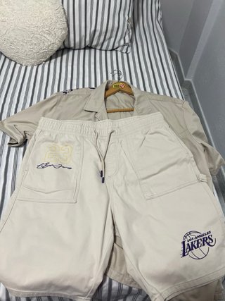 Conjunto Lakers Camiseta y Pantalón