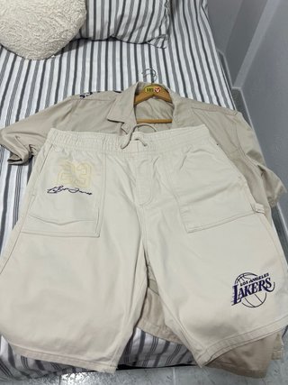 Conjunto Lakers Camiseta y Pantalón