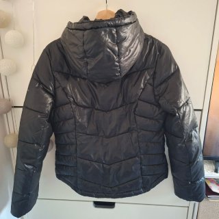 Abrigo acolchado negro Pepe Jeans