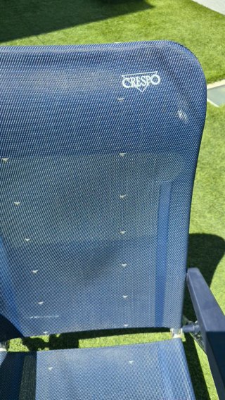 Silla de Playa Crespo AL/205 Azul Marino