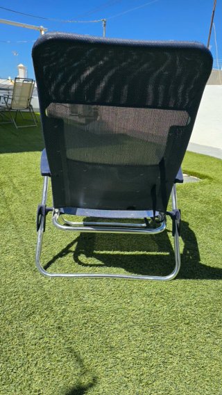 Silla de Playa Crespo AL/205 Azul Marino