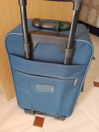 Maleta Merró azul con ruedas