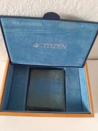 Scatola Orologio Citizen + manuale + garanzia