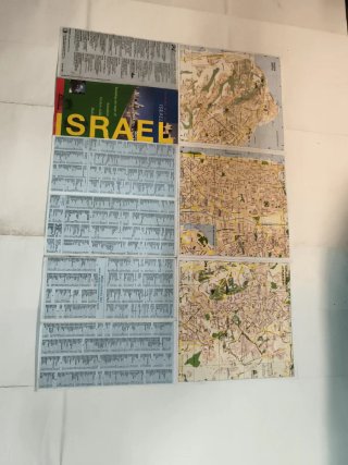 Mapa de Israel 1998