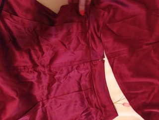 Conjunto dos piezas raso rojo
