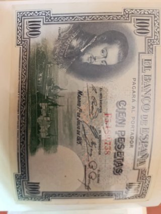 Album Billetes de España