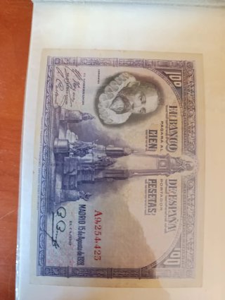 Album Billetes de España